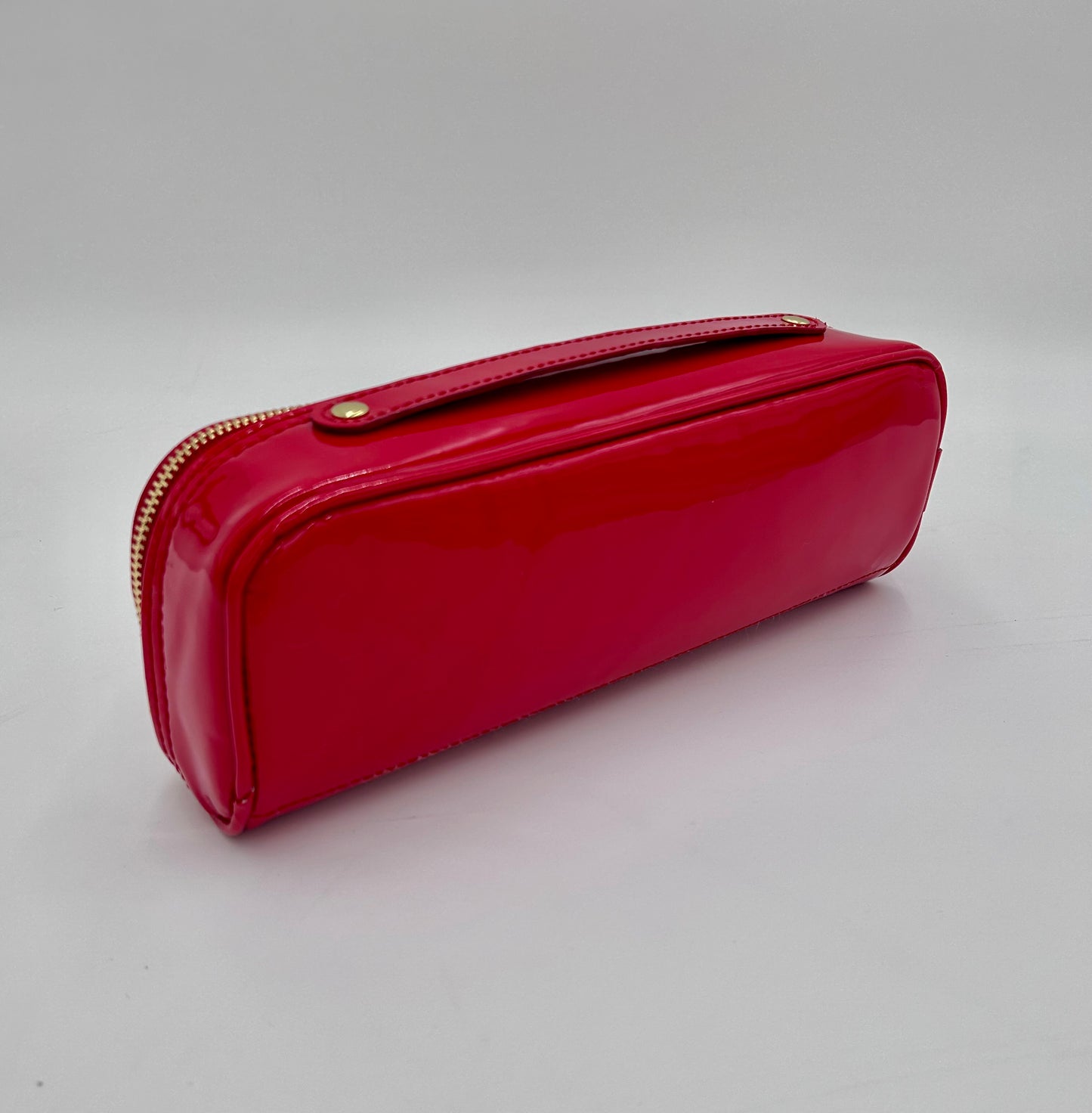 Red Glossy Patent Leather Piccolo Bag