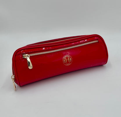 Red Glossy Patent Leather Piccolo Bag